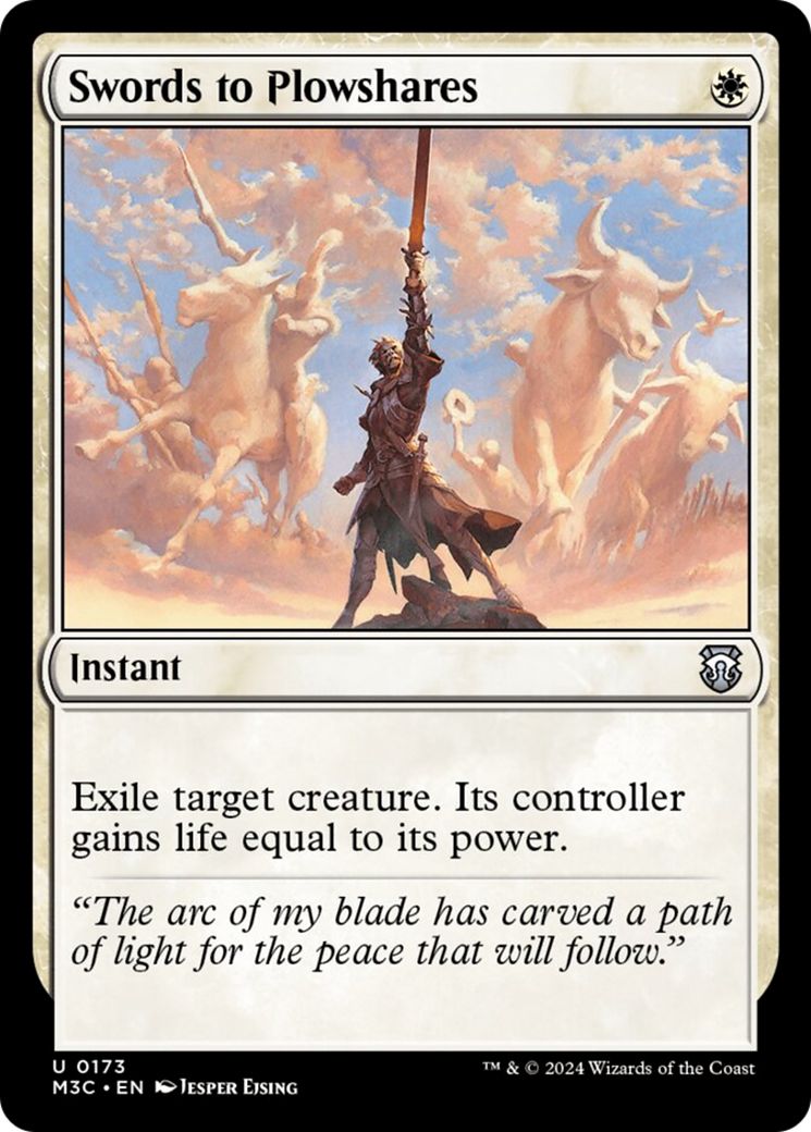 Swords to Plowshares [Modern Horizons 3 Commander] | Eastridge Sports Cards & Games