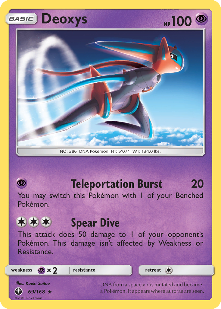 Deoxys (69/168) [Sun & Moon: Celestial Storm] | Eastridge Sports Cards & Games