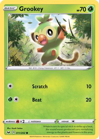 Grookey (011/202) (Premium Collection) [Sword & Shield: Base Set] | Eastridge Sports Cards & Games