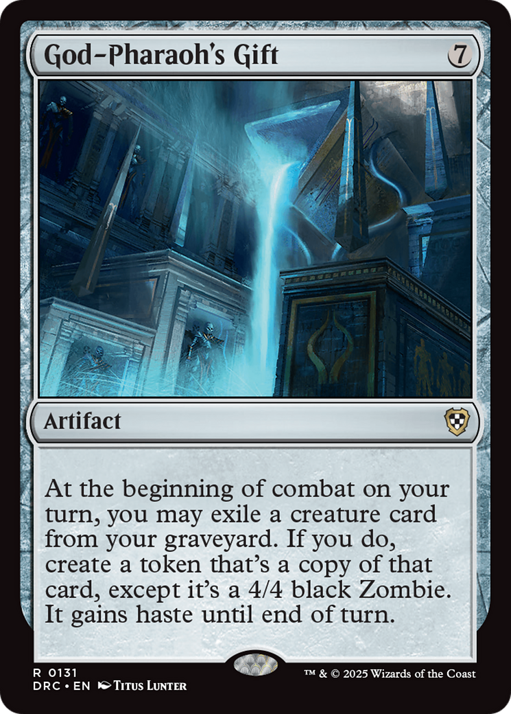 God-Pharaoh's Gift [Aetherdrift Commander] | Eastridge Sports Cards & Games