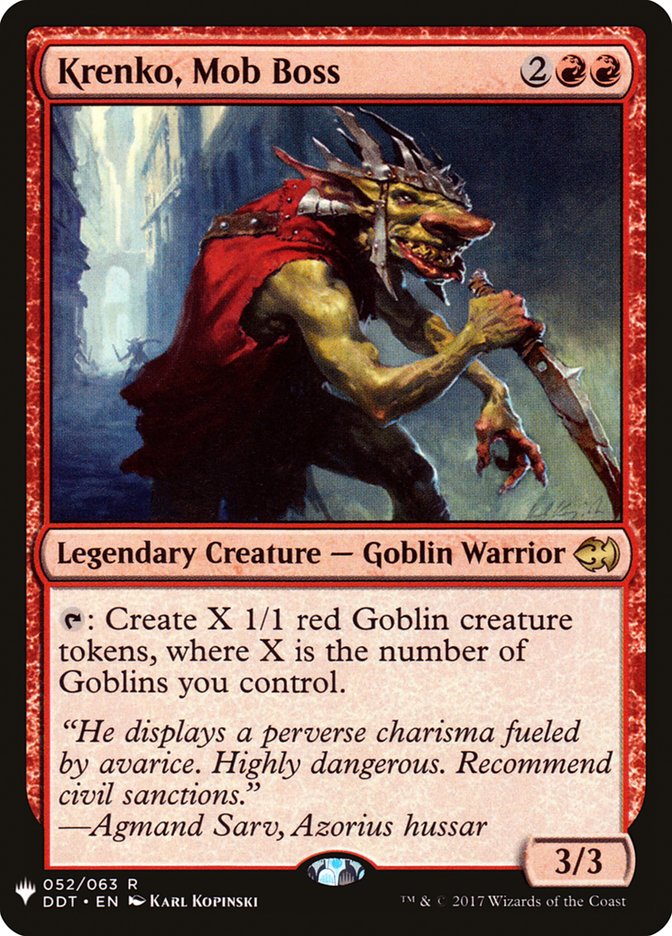 Krenko, Mob Boss [Mystery Booster] | Eastridge Sports Cards & Games