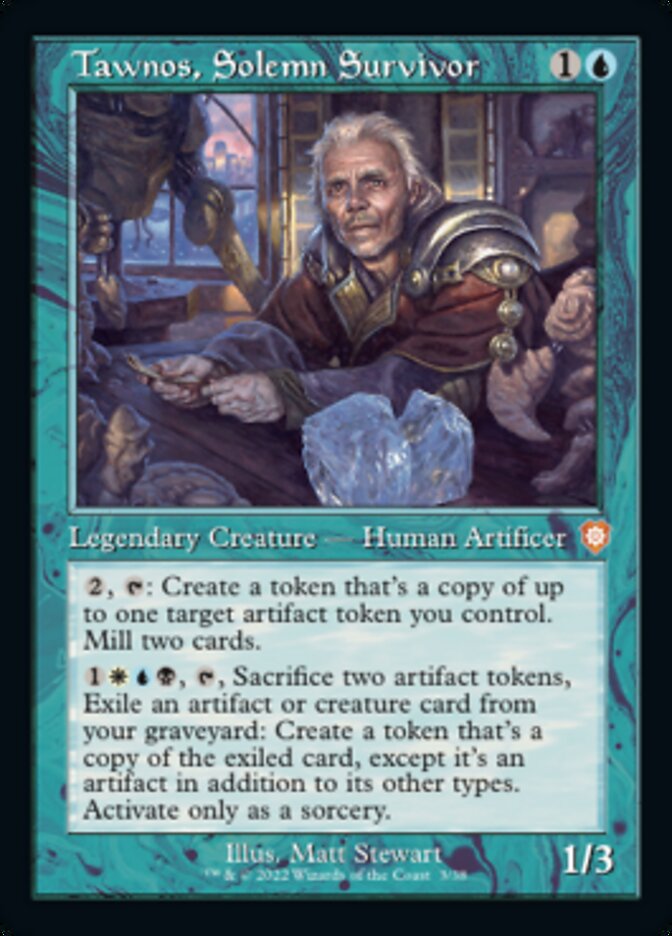Tawnos, Solemn Survivor (Retro) [The Brothers' War Commander] | Eastridge Sports Cards & Games