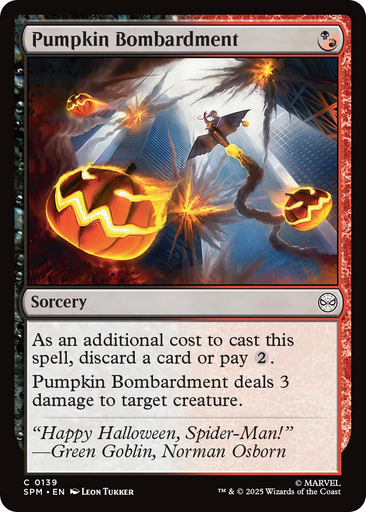 Pumpkin Bombardment [Marvel's Spider-Man] | Eastridge Sports Cards & Games