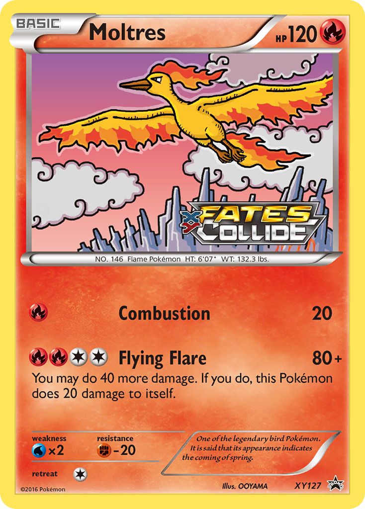 Moltres (XY127) [XY: Black Star Promos] | Eastridge Sports Cards & Games