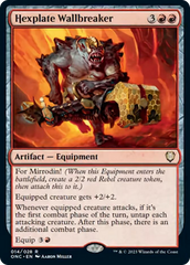 Hexplate Wallbreaker [Phyrexia: All Will Be One Commander] | Eastridge Sports Cards & Games