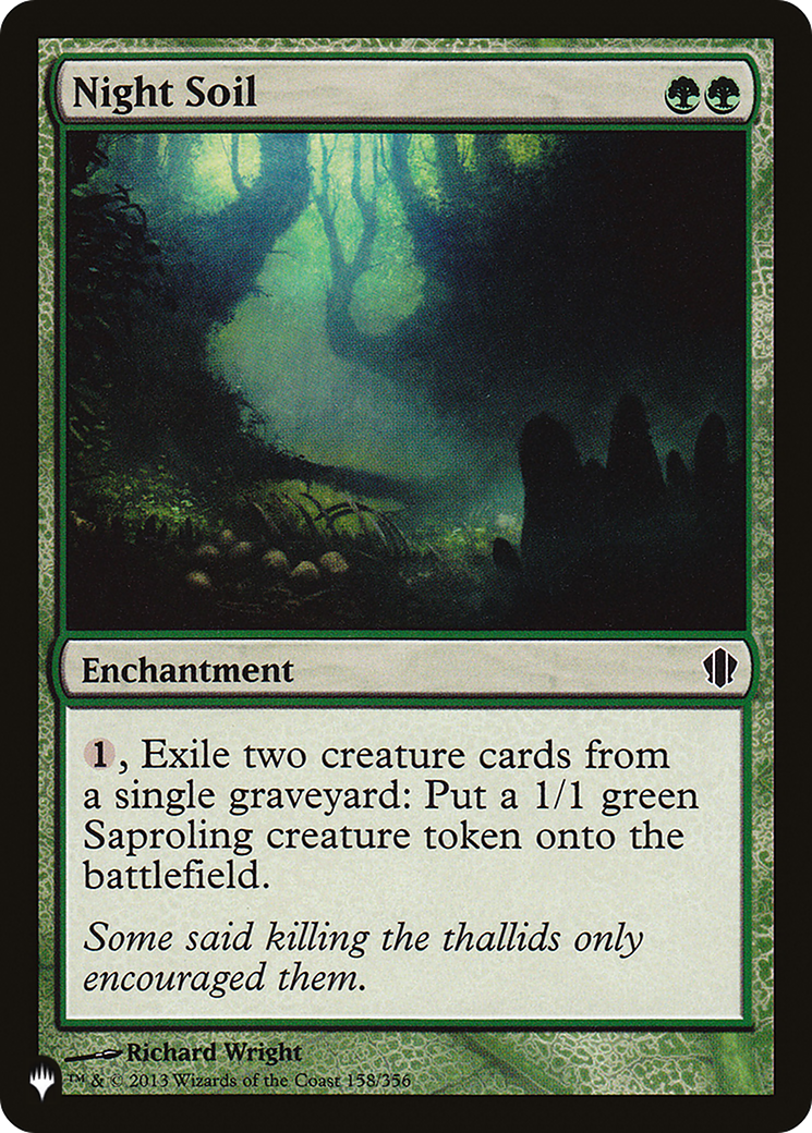 Night Soil [The List] | Eastridge Sports Cards & Games