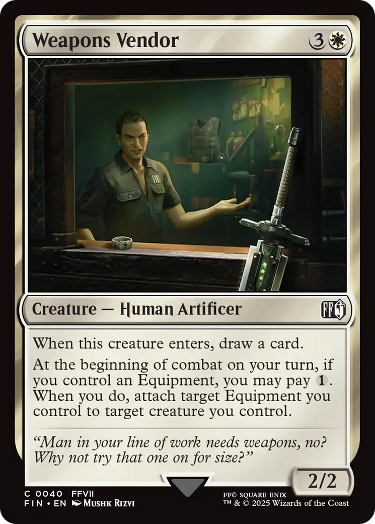 Weapons Vendor [FINAL FANTASY] | Eastridge Sports Cards & Games