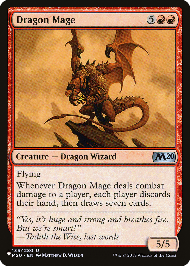 Dragon Mage [The List] | Eastridge Sports Cards & Games