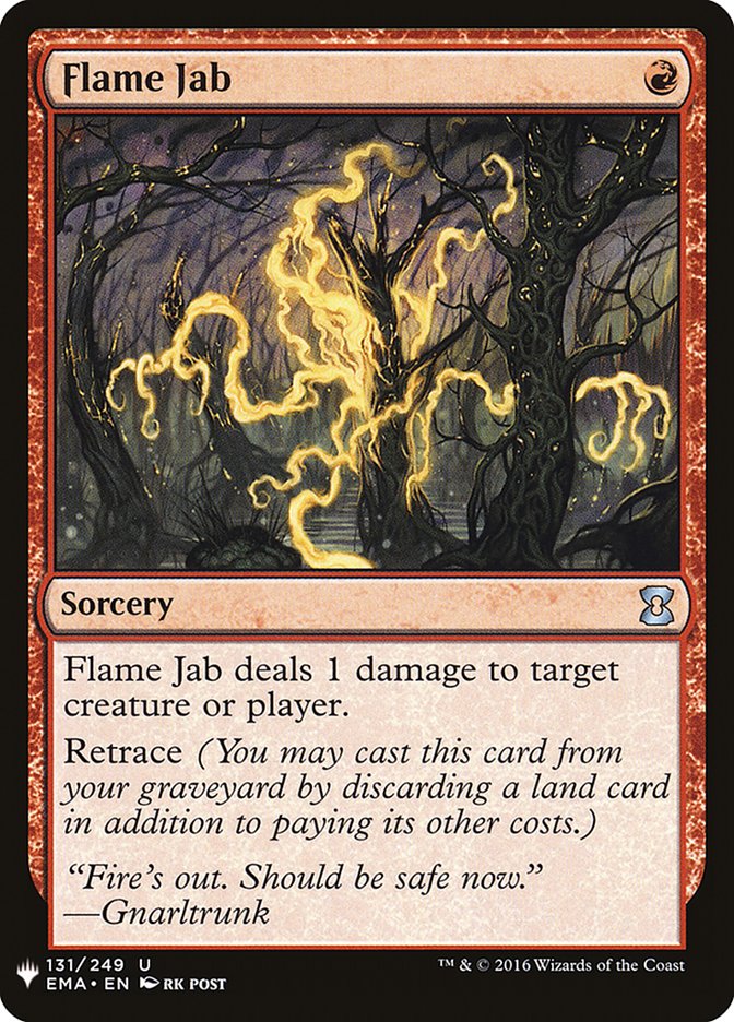 Flame Jab [Mystery Booster] | Eastridge Sports Cards & Games