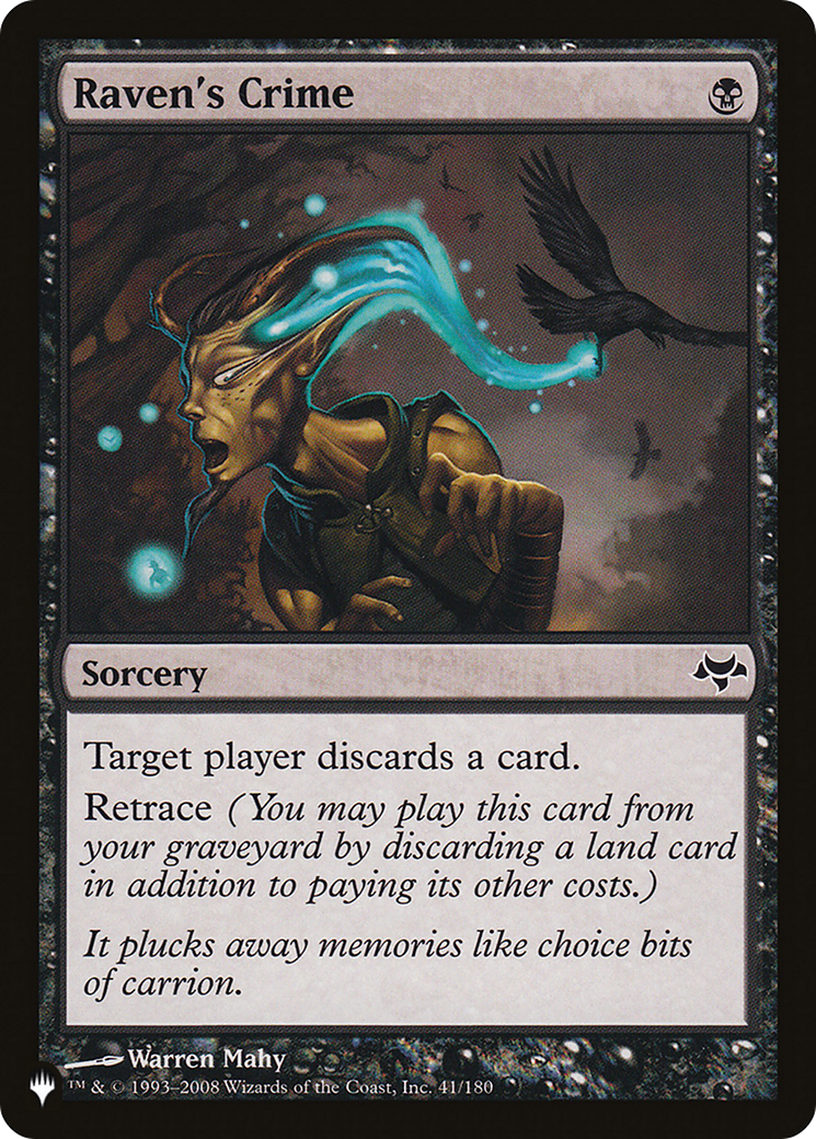 Raven's Crime [The List] | Eastridge Sports Cards & Games