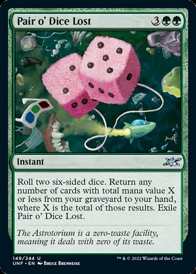 Pair o' Dice Lost [Unfinity] | Eastridge Sports Cards & Games