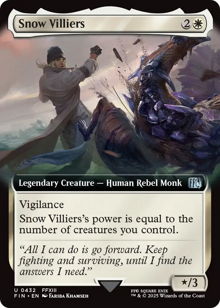 Snow Villiers (Extended Art) [FINAL FANTASY] | Eastridge Sports Cards & Games