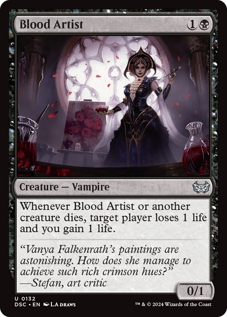 Blood Artist [Duskmourn: House of Horror Commander] | Eastridge Sports Cards & Games
