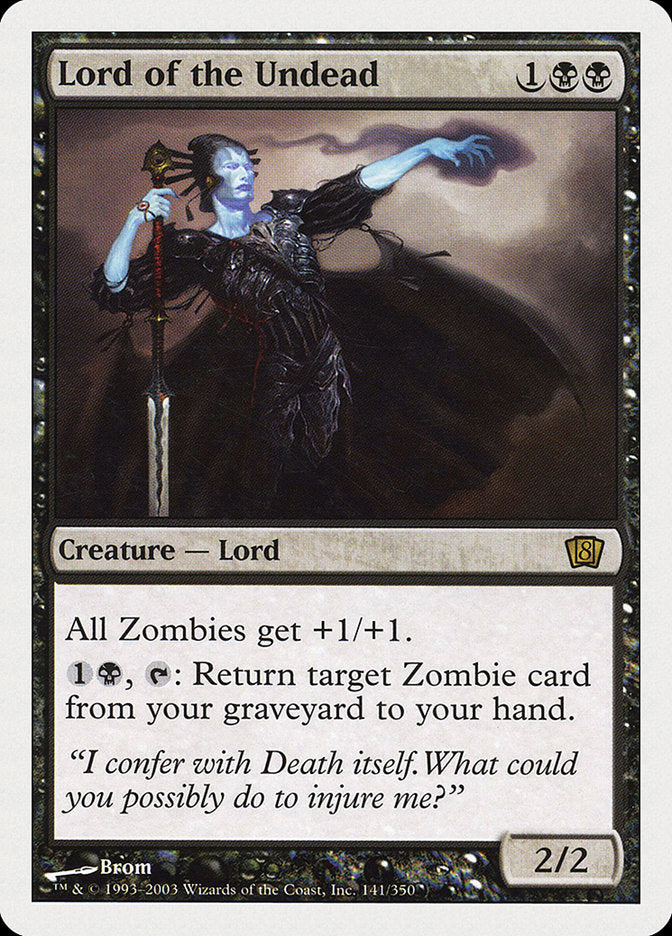 Lord of the Undead (8th Edition) [Oversize Cards] | Eastridge Sports Cards & Games