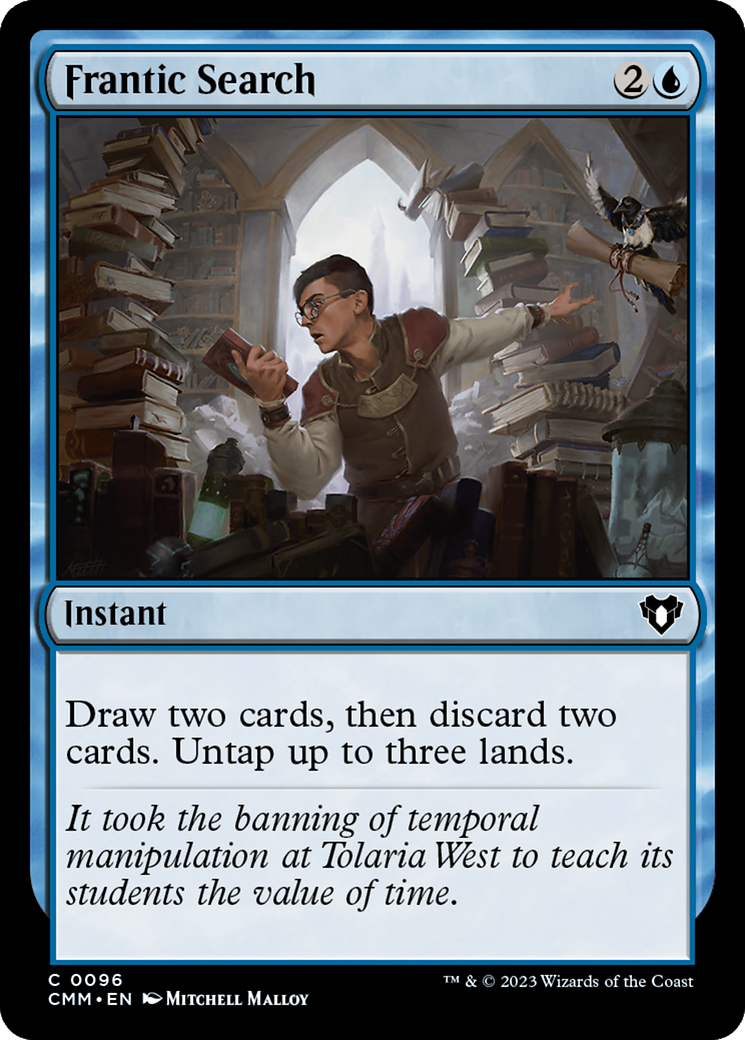 Frantic Search [Commander Masters] | Eastridge Sports Cards & Games