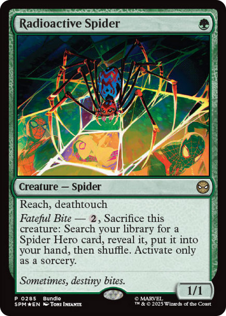 Radioactive Spider [Marvel's Spider-Man Promos] | Eastridge Sports Cards & Games
