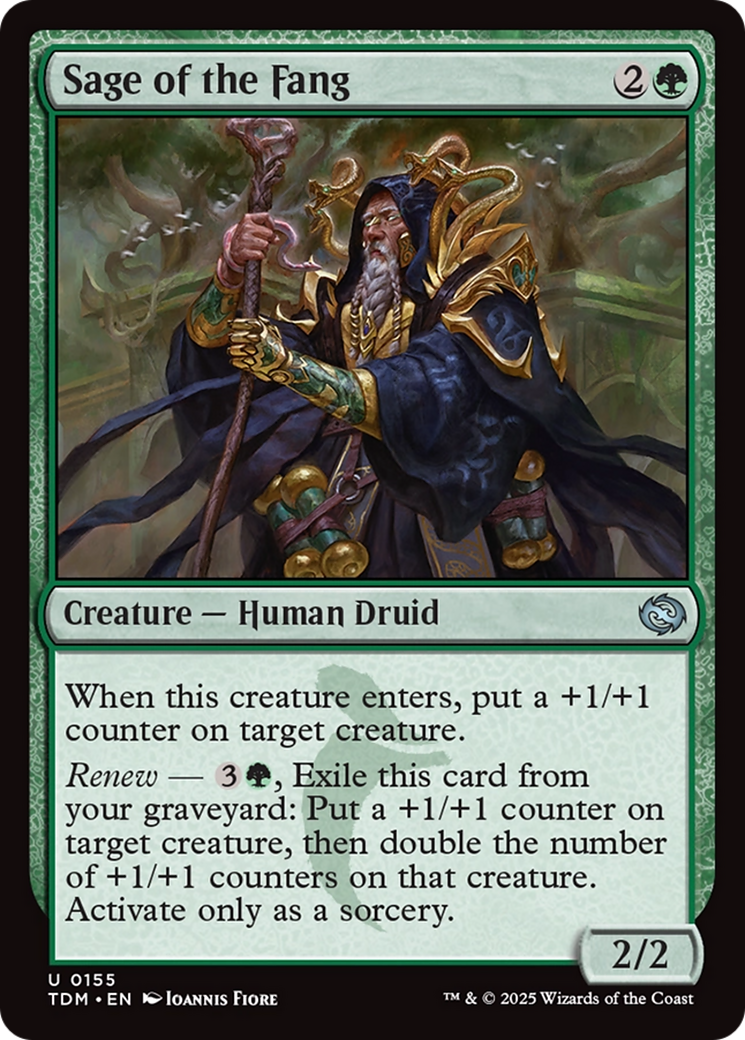 Sage of the Fang [Tarkir: Dragonstorm] | Eastridge Sports Cards & Games