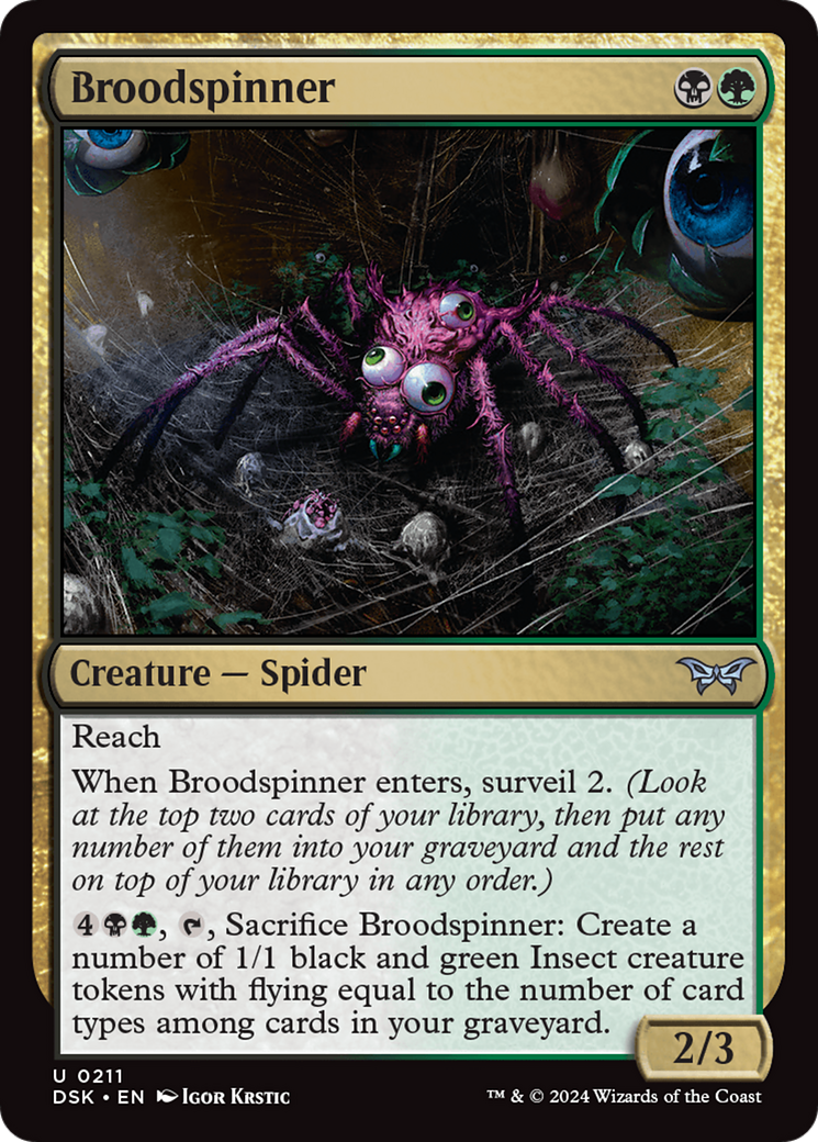 Broodspinner [Duskmourn: House of Horror] | Eastridge Sports Cards & Games