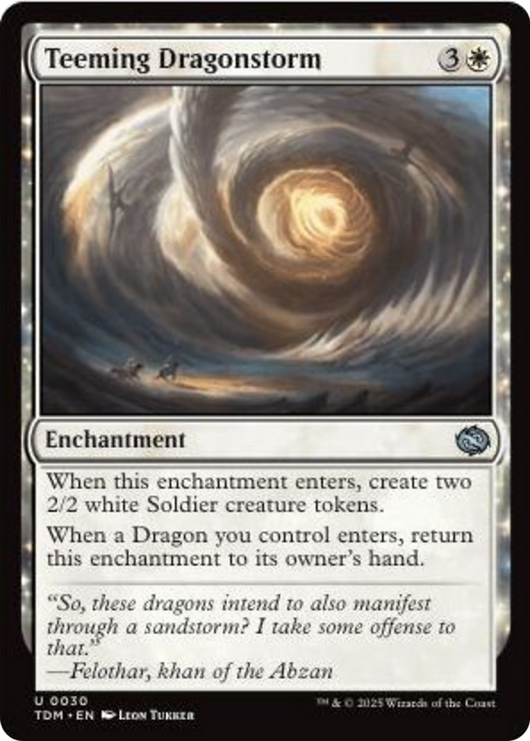 Teeming Dragonstorm [Tarkir: Dragonstorm] | Eastridge Sports Cards & Games