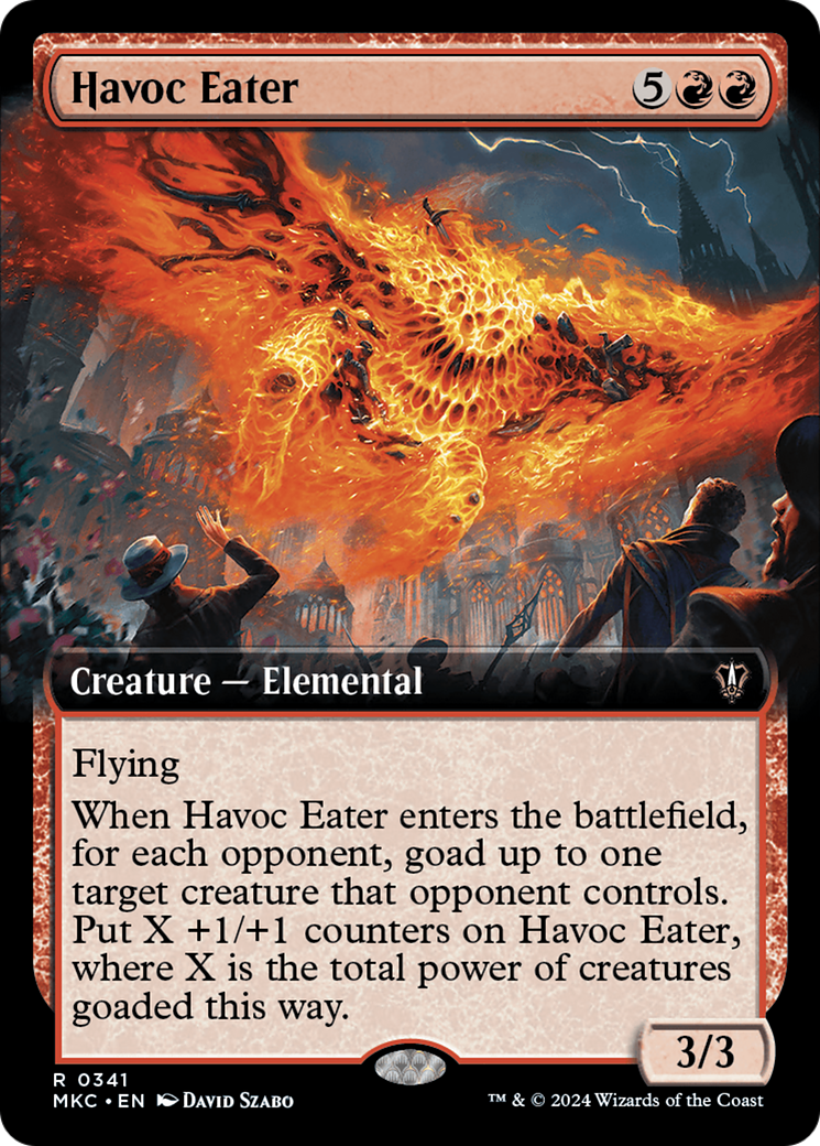 Havoc Eater (Extended Art) [Murders at Karlov Manor Commander] | Eastridge Sports Cards & Games