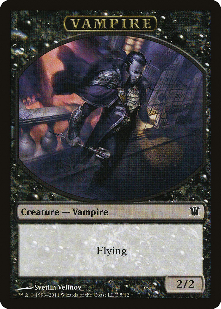 Vampire (0007) // Vampire (0008) Double-Sided Token [Innistrad Remastered Tokens] | Eastridge Sports Cards & Games