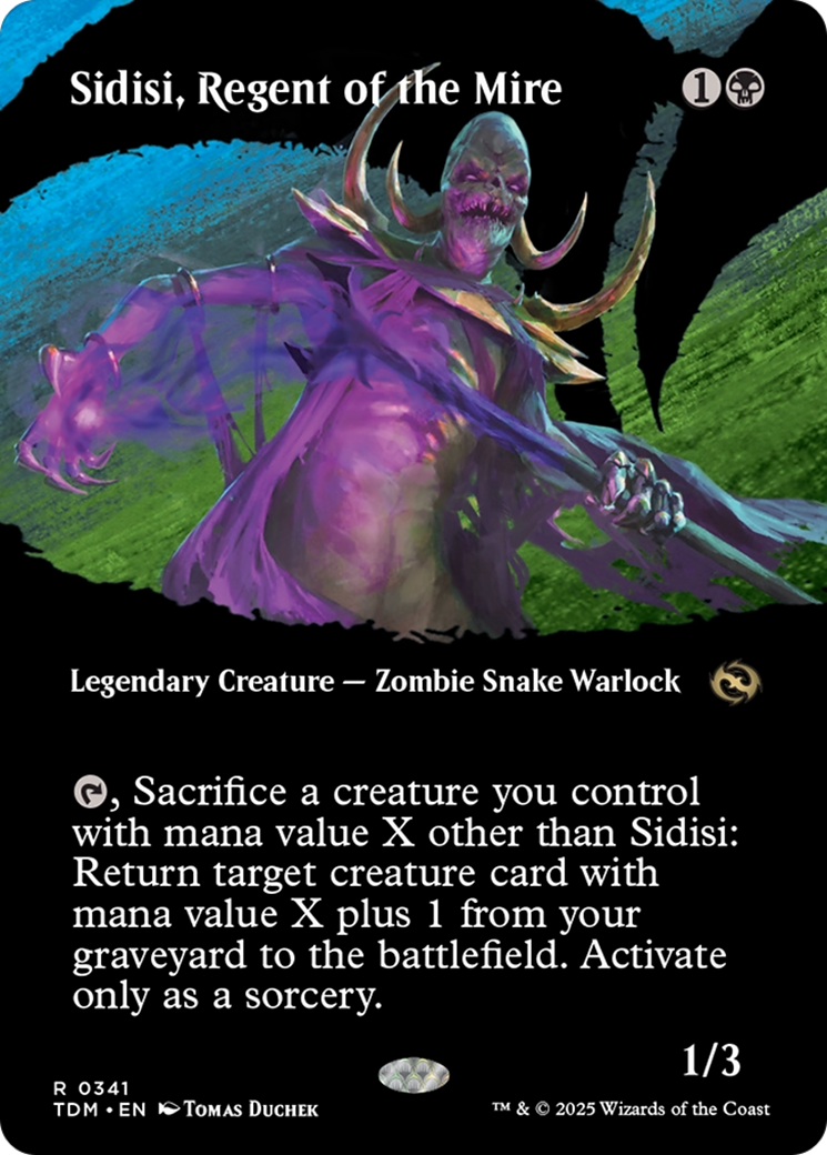 Sidisi, Regent of the Mire (Borderless) [Tarkir: Dragonstorm] | Eastridge Sports Cards & Games