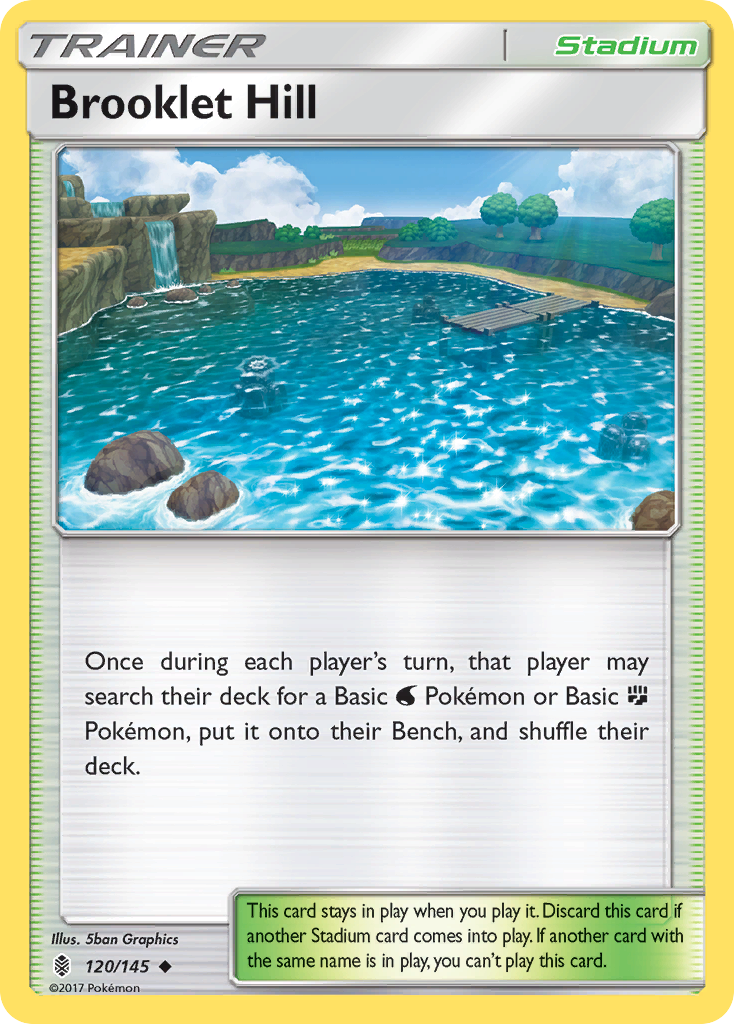 Brooklet Hill (120/145) [Sun & Moon: Guardians Rising] | Eastridge Sports Cards & Games