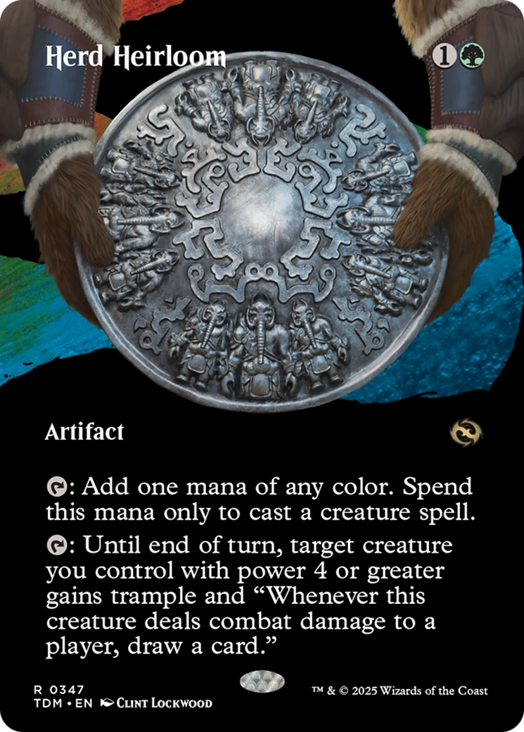 Herd Heirloom (Borderless) [Tarkir: Dragonstorm] | Eastridge Sports Cards & Games