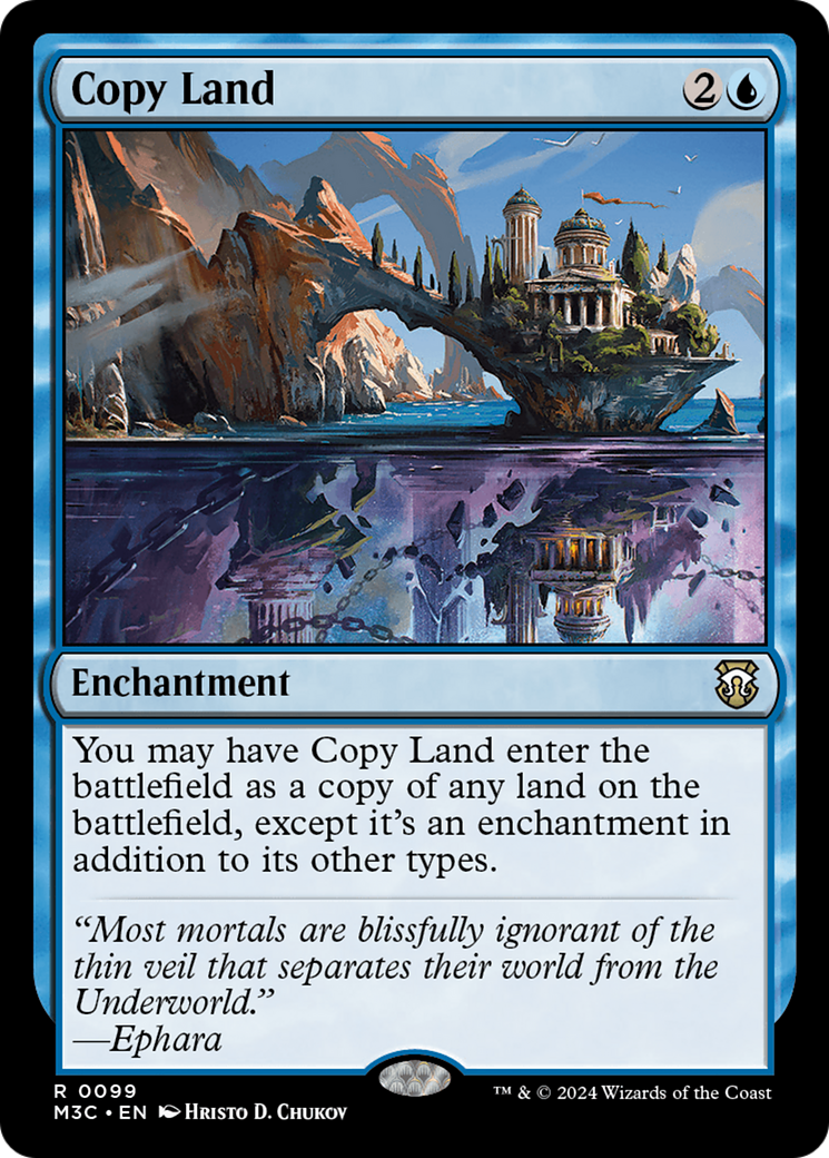 Copy Land [Modern Horizons 3 Commander] | Eastridge Sports Cards & Games
