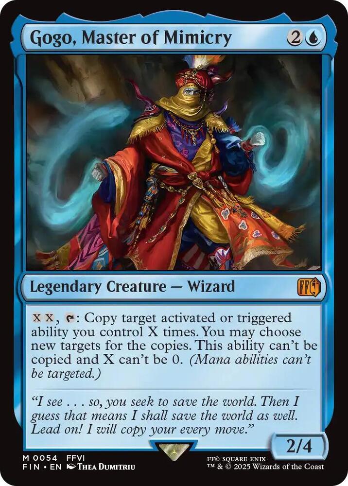 Gogo, Master of Mimicry [FINAL FANTASY] | Eastridge Sports Cards & Games