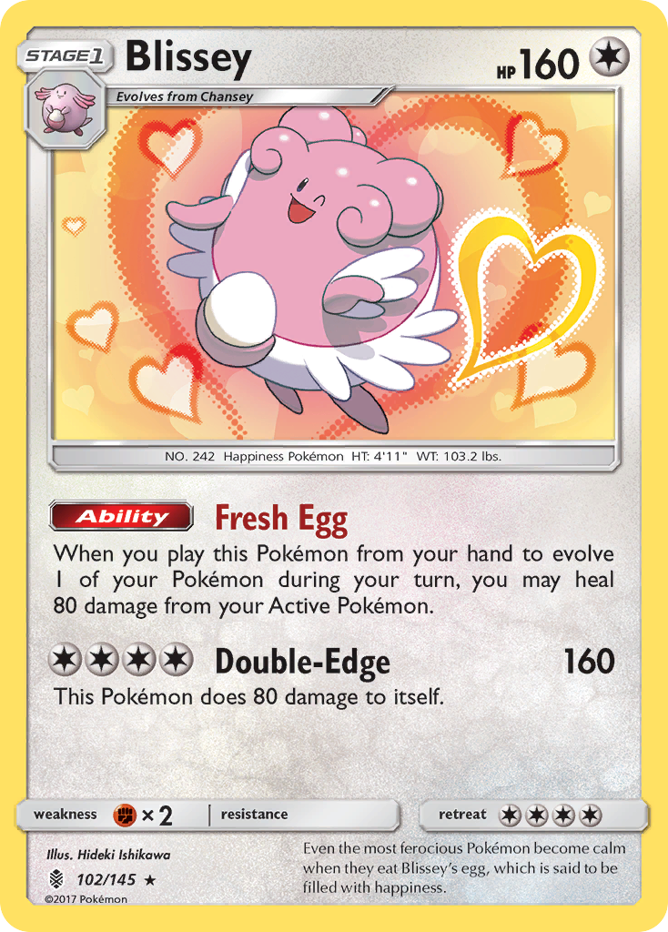 Blissey (102/145) [Sun & Moon: Guardians Rising] | Eastridge Sports Cards & Games