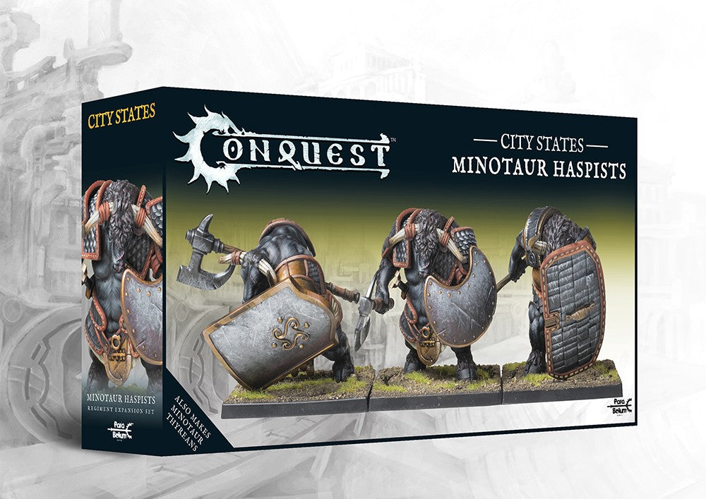 Conquest: The Last Argument of Kings - City States Minotaur Haspists (Dual Kit) | Eastridge Sports Cards & Games