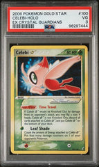 2006 Pokemon EX Crystal Guardians #100 Celebi (Gold Star) - Holo PSA 3 | Eastridge Sports Cards & Games