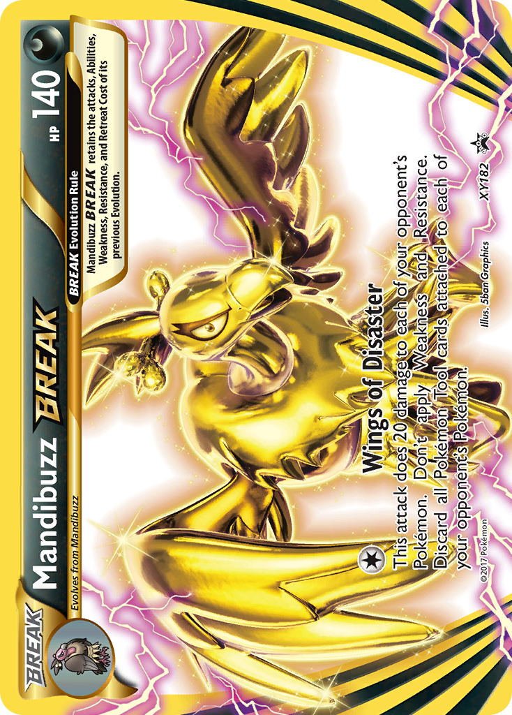 Mandibuzz BREAK (XY182) [XY: Black Star Promos] | Eastridge Sports Cards & Games