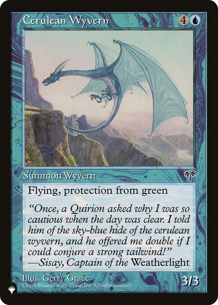 Cerulean Wyvern [The List Reprints] | Eastridge Sports Cards & Games