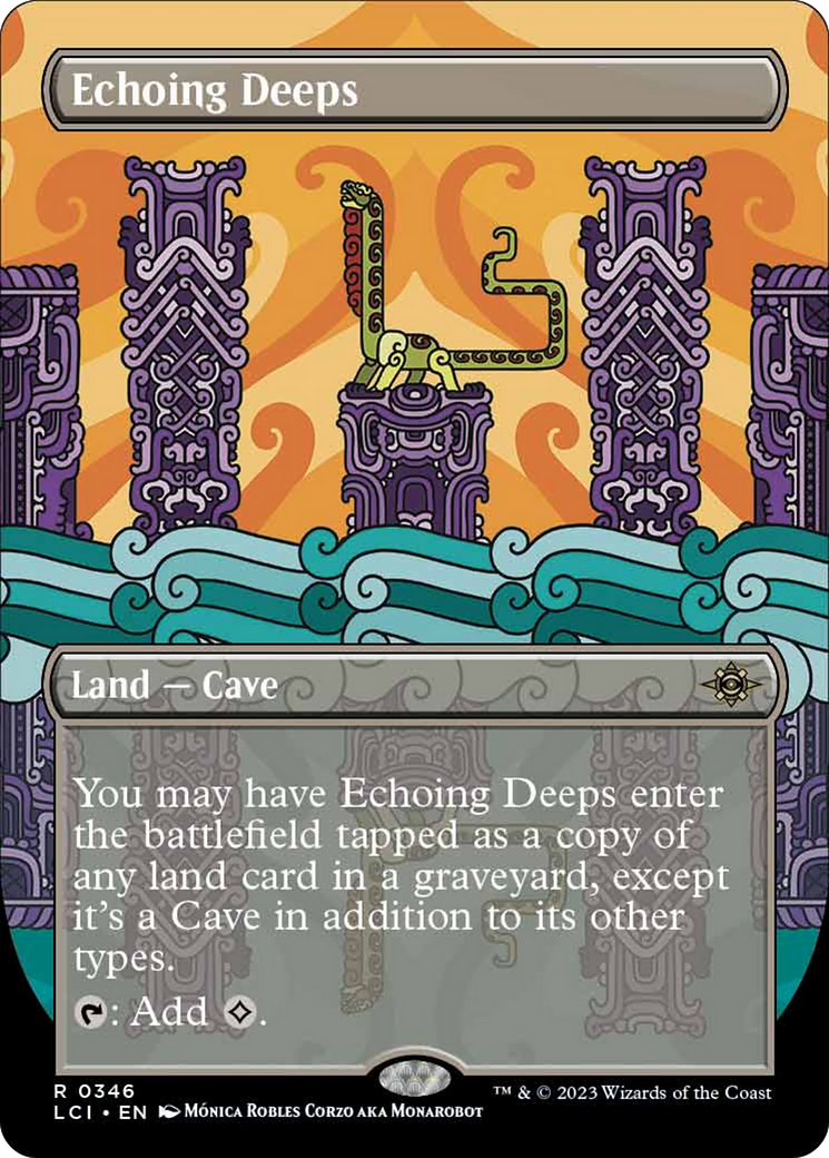 Echoing Deeps (Borderless) [The Lost Caverns of Ixalan] | Eastridge Sports Cards & Games