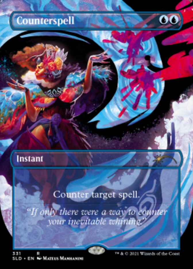 Counterspell (Borderless) [Secret Lair Drop Series] | Eastridge Sports Cards & Games