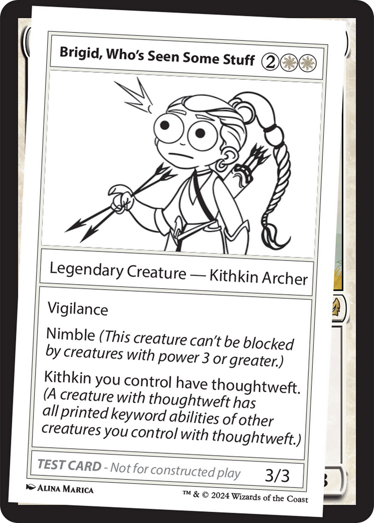 Brigid, Who's Seen Some Stuff [Mystery Booster 2 Playtest Cards] | Eastridge Sports Cards & Games