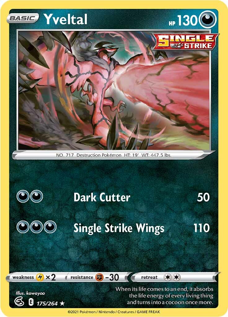 Yveltal (175/264) [Sword & Shield: Fusion Strike] | Eastridge Sports Cards & Games