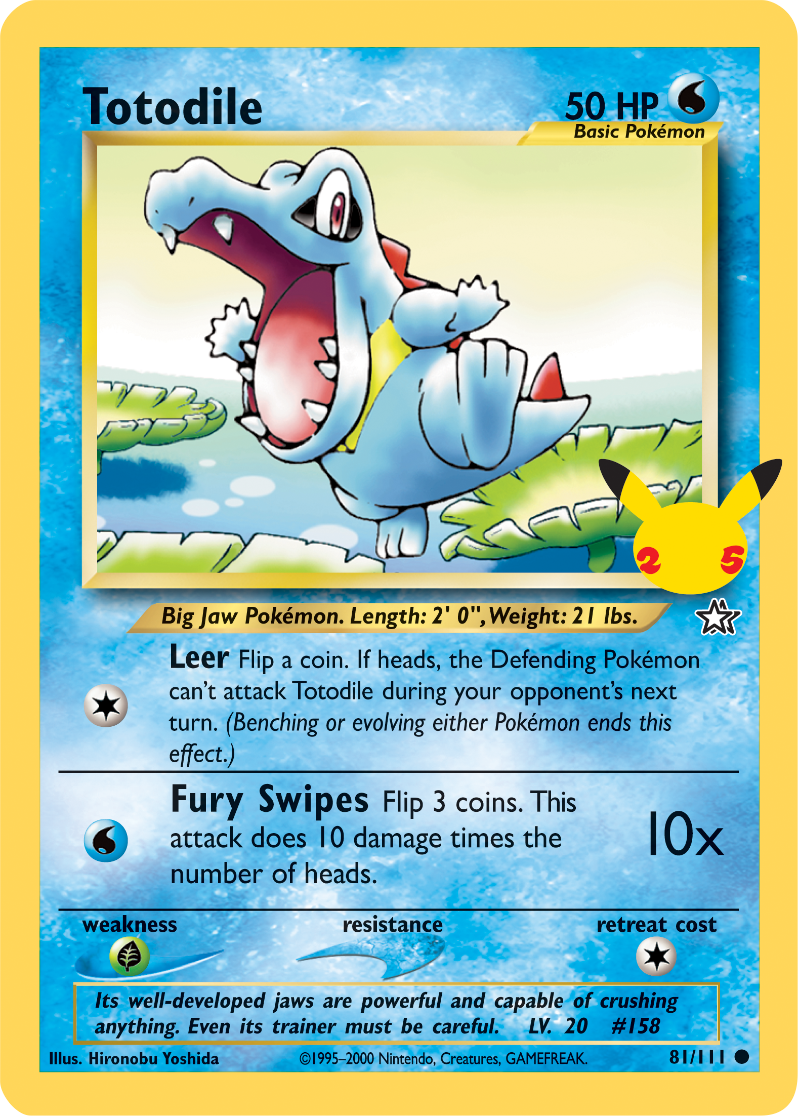 Totodile (81/111) (Jumbo Card) [First Partner Pack] | Eastridge Sports Cards & Games