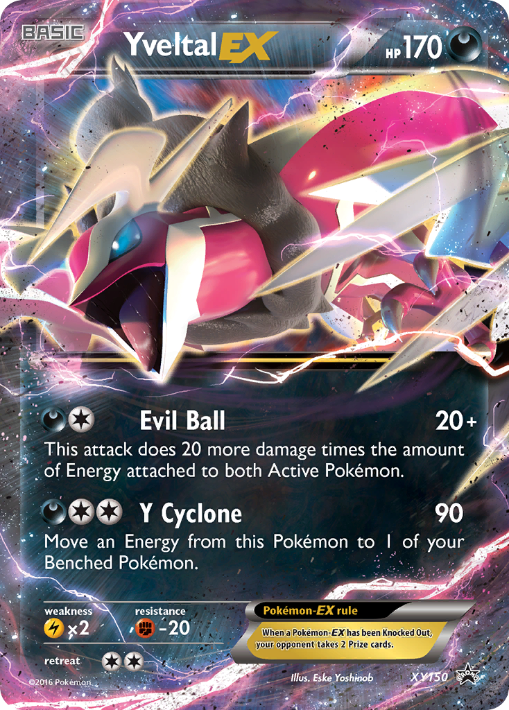 Yveltal EX (XY150) [XY: Black Star Promos] | Eastridge Sports Cards & Games