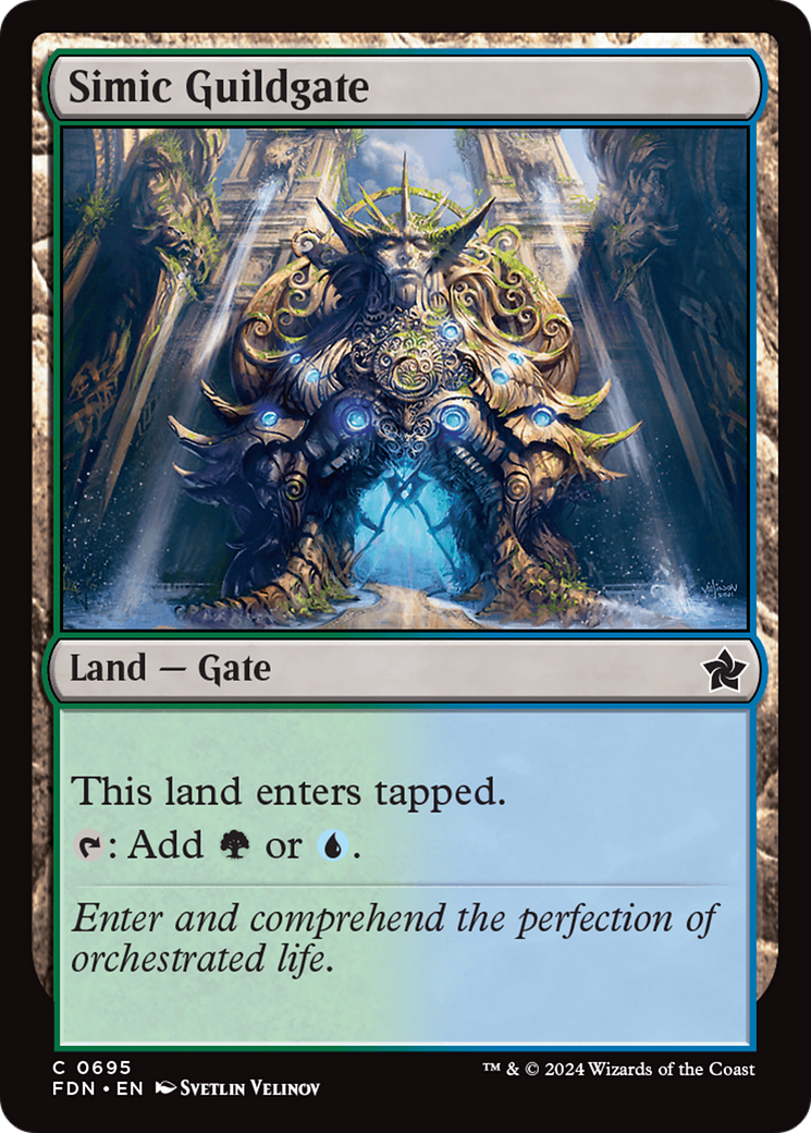 Simic Guildgate [Foundations] | Eastridge Sports Cards & Games