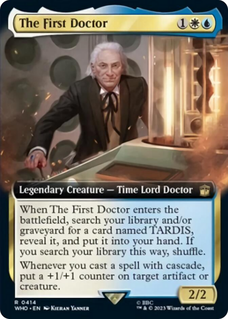 The First Doctor (Extended Art) [Doctor Who] | Eastridge Sports Cards & Games