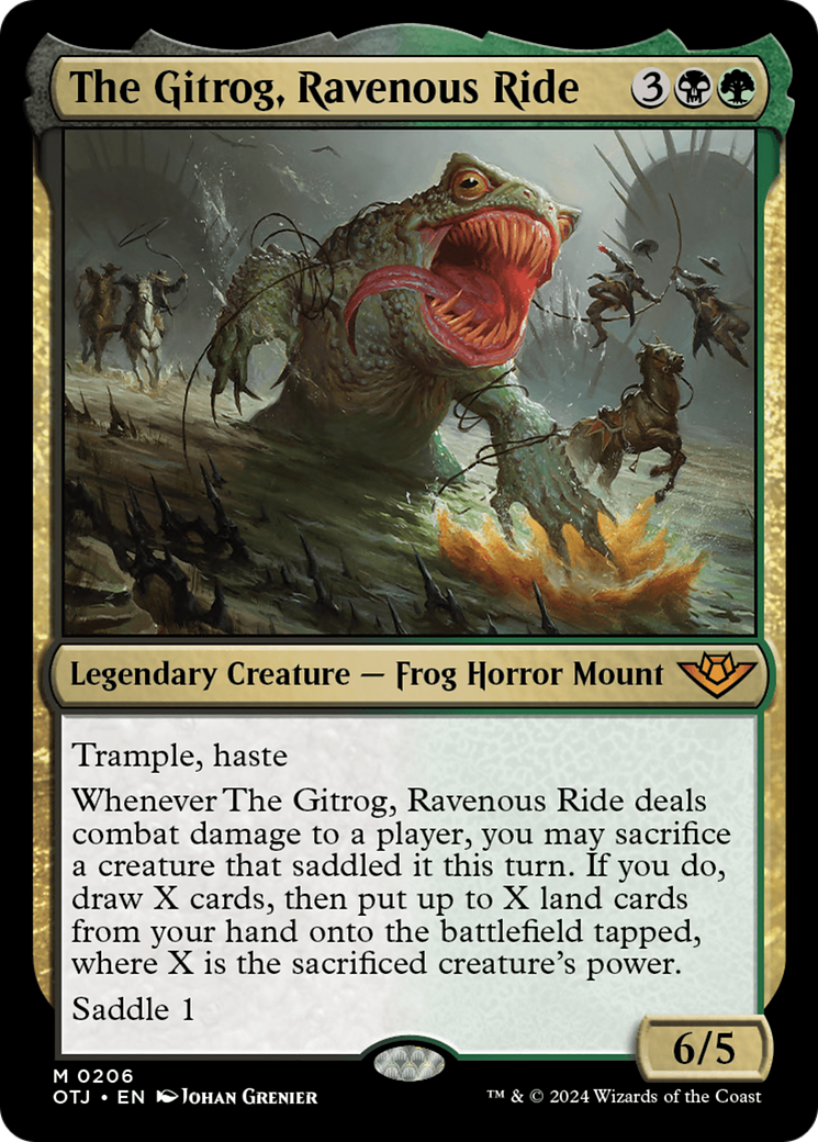 The Gitrog, Ravenous Ride [Outlaws of Thunder Junction] | Eastridge Sports Cards & Games