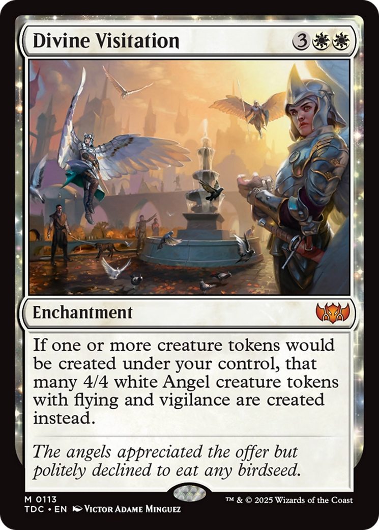 Divine Visitation [Tarkir: Dragonstorm Commander] | Eastridge Sports Cards & Games