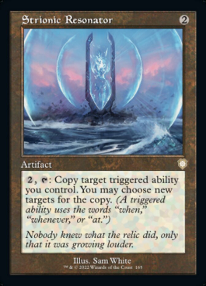 Strionic Resonator (Retro) [The Brothers' War Commander] | Eastridge Sports Cards & Games