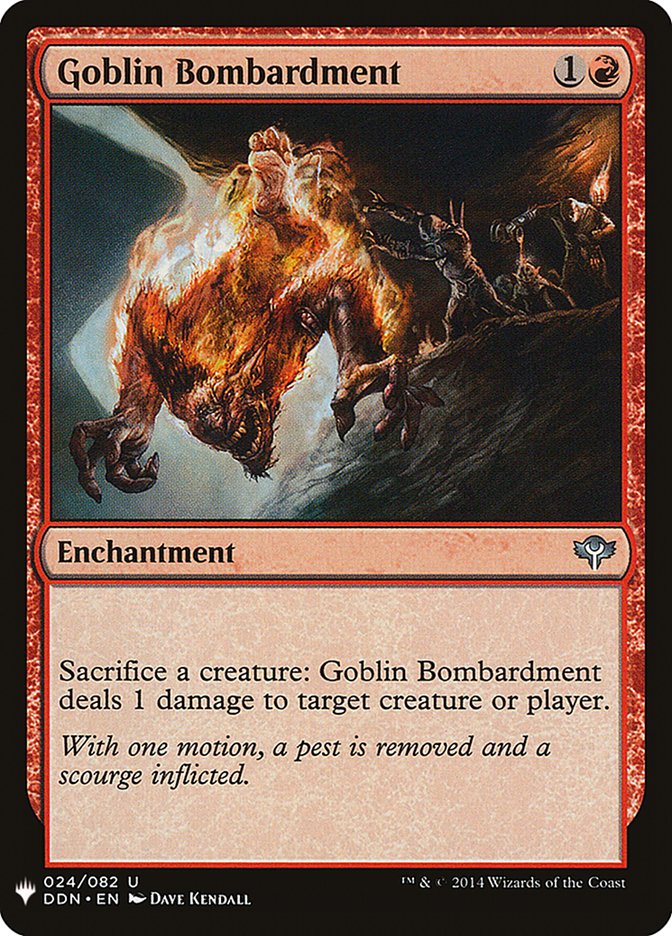 Goblin Bombardment [Mystery Booster] | Eastridge Sports Cards & Games