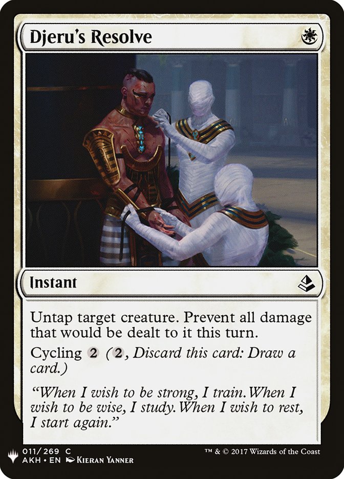 Djeru's Resolve [Mystery Booster] | Eastridge Sports Cards & Games