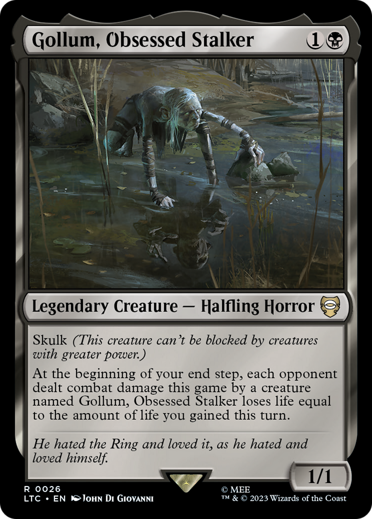 Gollum, Obsessed Stalker [The Lord of the Rings: Tales of Middle-Earth Commander] | Eastridge Sports Cards & Games