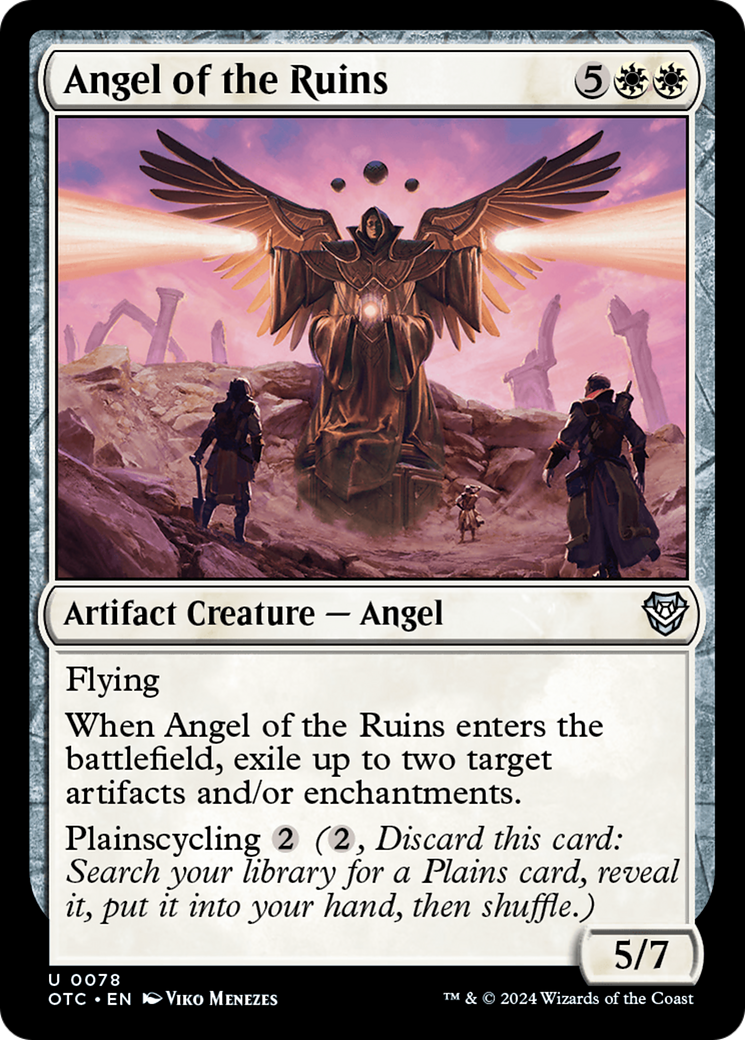 Angel of the Ruins [Outlaws of Thunder Junction Commander] | Eastridge Sports Cards & Games